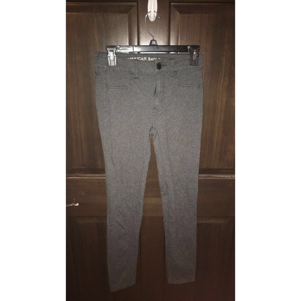 High waisted grey Jeans